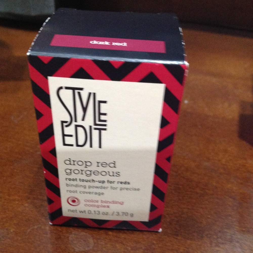 New style edit root touch up in dark red